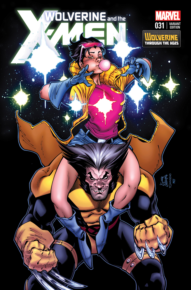 Wolverine & the X-Men (2011) #31 (Stegman Wolverine Costume Variant)