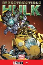 Indestructible Hulk (2012) #3 cover