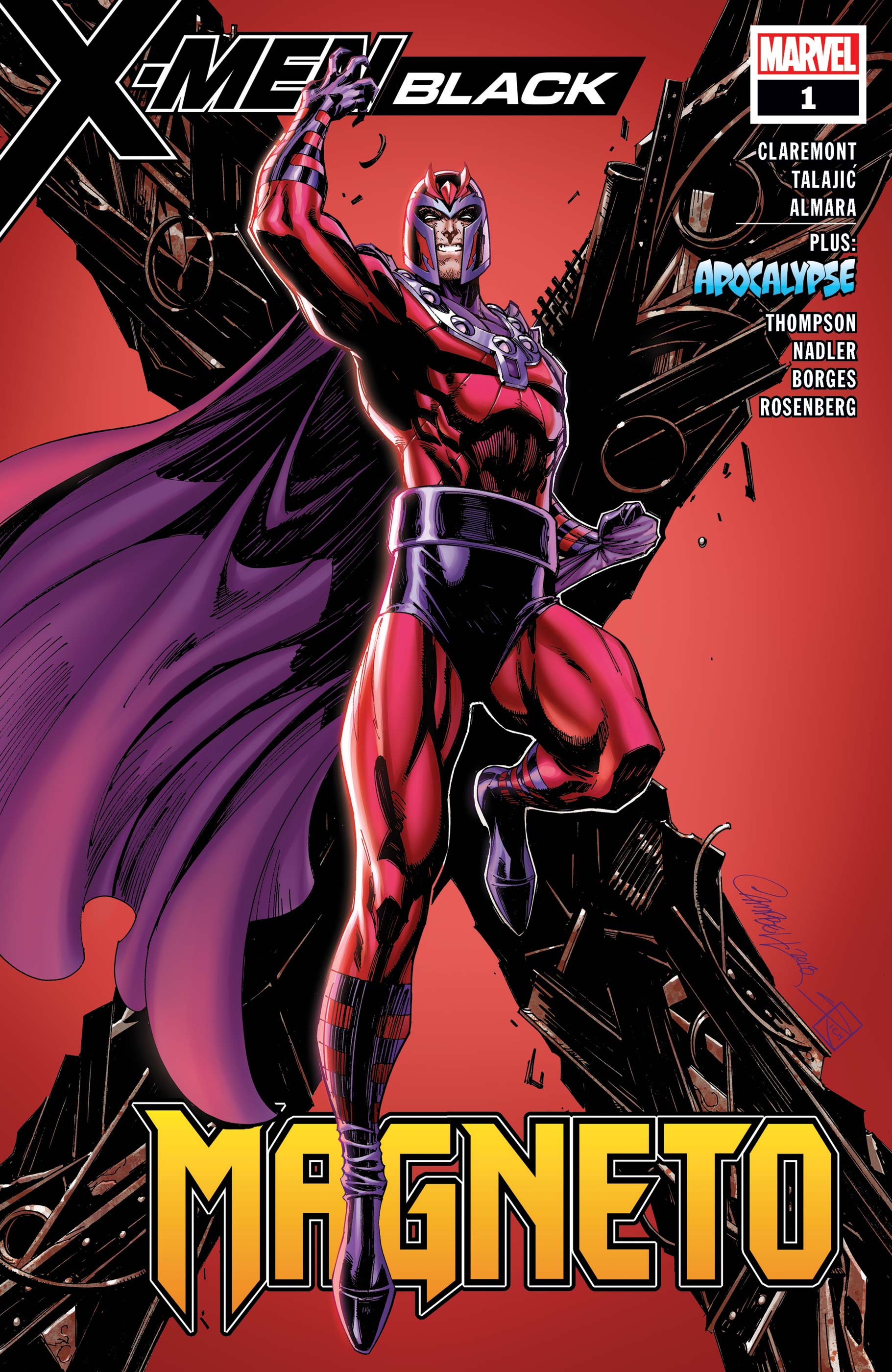 X-Men: Black - Magneto (2018) #1