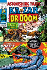 Astonishing Tales (1970) #1 cover