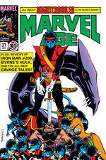 Marvel Age (1983) #31 cover