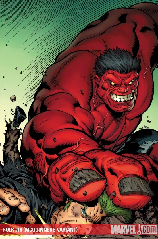 Hulk (2008) #18 (MCGUINNESS VARIANT)
