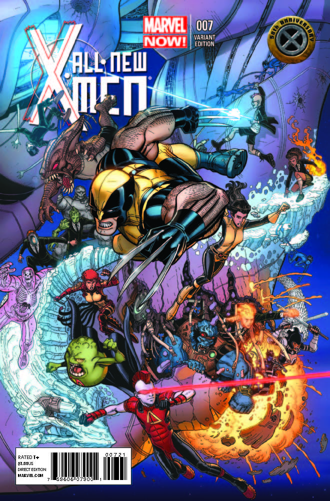 All-New X-Men (2012) #7 (Bradshaw X-&#8203;Men 50th Anniversary Variant)