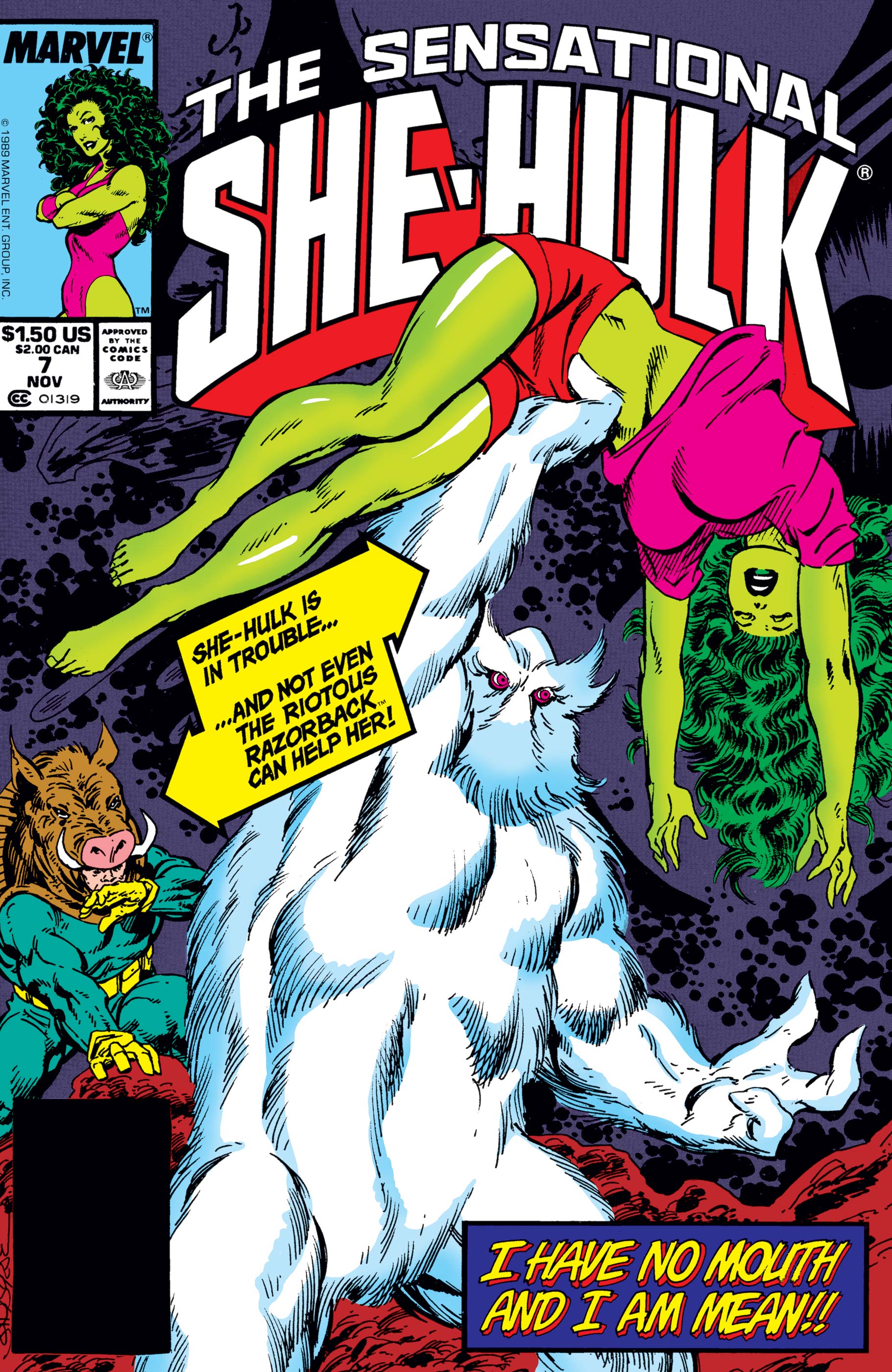 Sensational She-Hulk (1989) #7