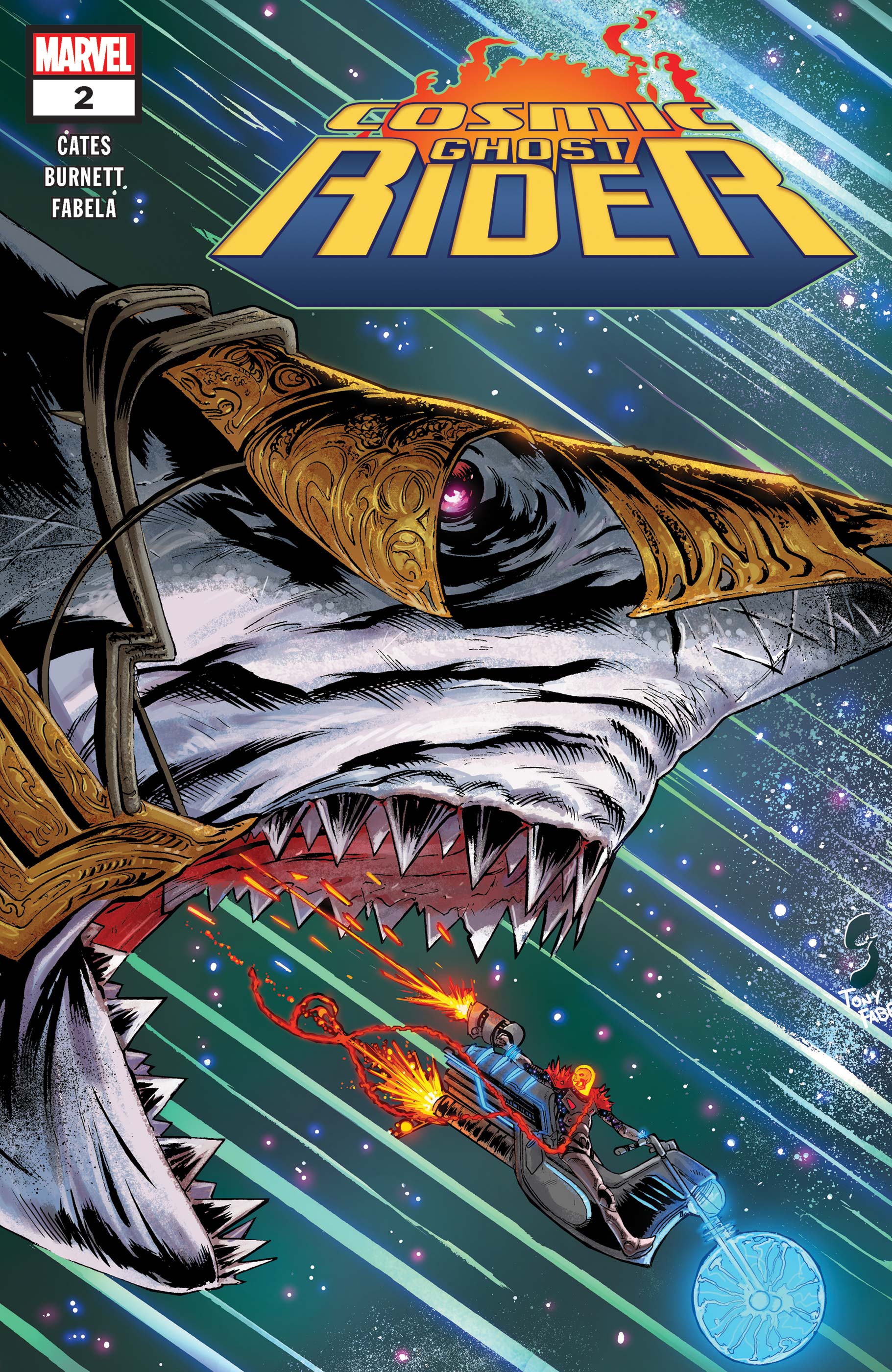 Cosmic Ghost Rider #2 Marvel Comics 2018 Series Variant 9.6 Near Mint+ 