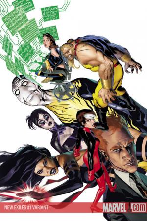 New Exiles (2008) #1 (Variant) New Exiles (2008) #1 (Variant)
