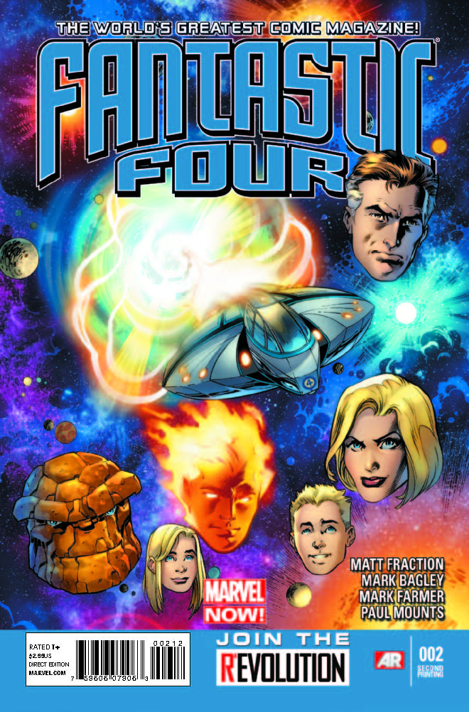 Fantastic Four (2012) #2 (2nd Printing Variant)
