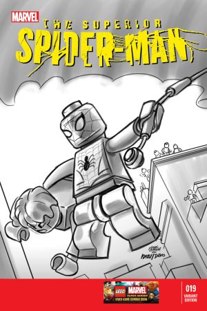 Superior Spider-Man (2013) #19 (Castellani Lego Sketch Variant)