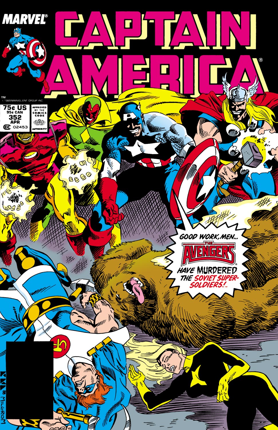 Captain America (1968) #352