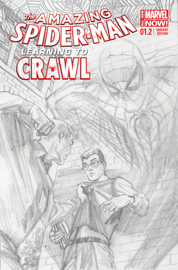 The Amazing Spider-Man (2014) #1.2 (Ross Sketch Variant)