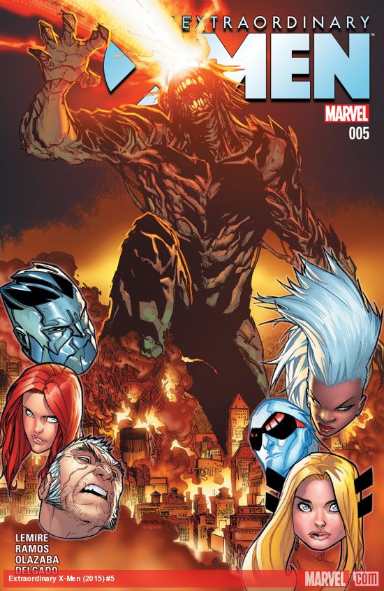 Cover of Extraordinary X-Men #5