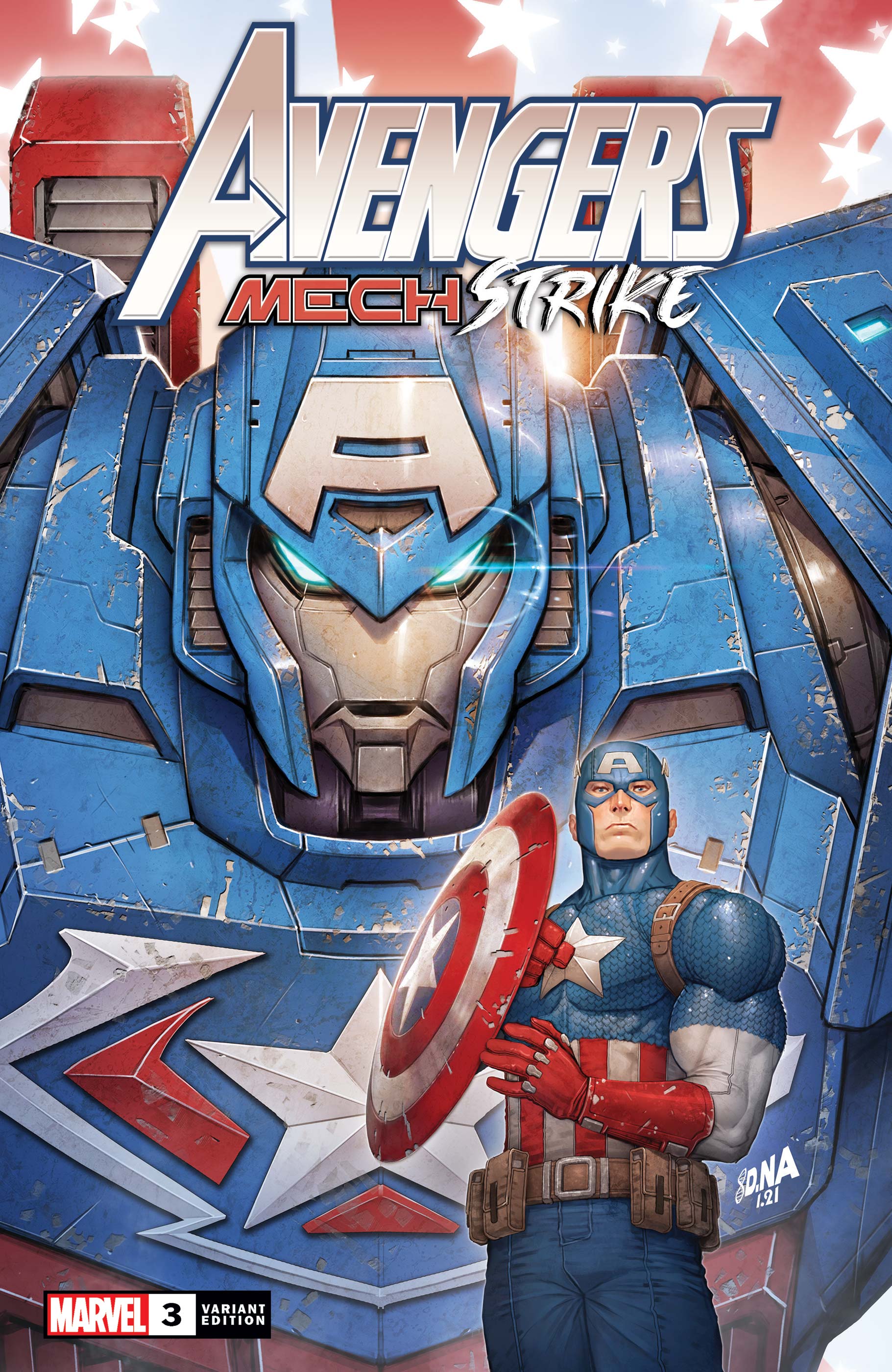 Avengers Mech Strike #3 March 2021 Marvel MacKay Magno Guru 4//7//21