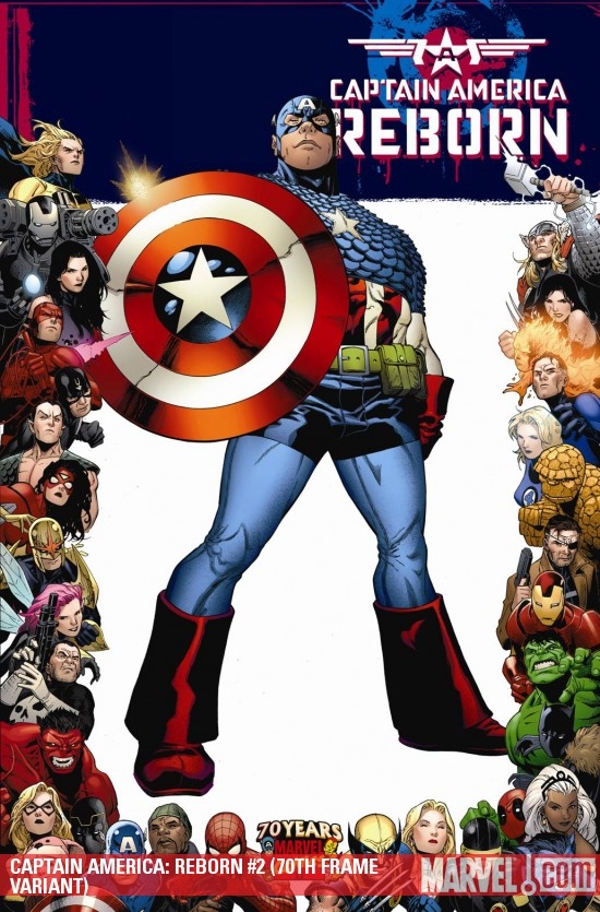 Captain America: Reborn (2009) #2 (70TH FRAME VARIANT)