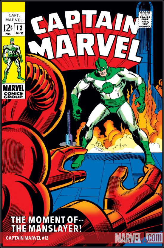 Captain Marvel (1968) #12