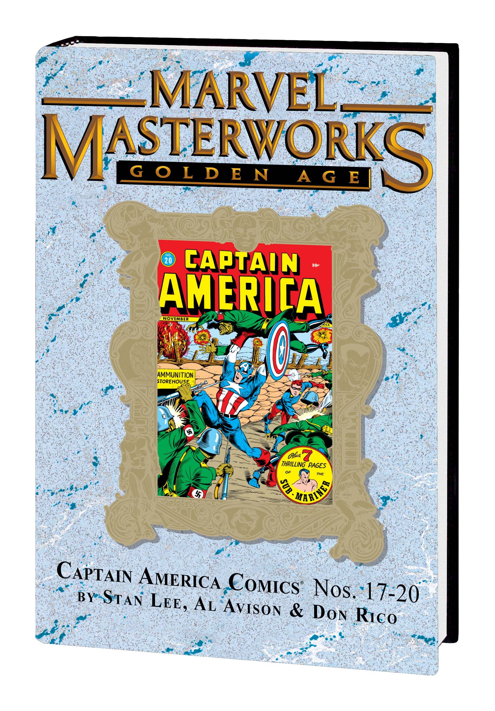 Marvel Masterworks: Golden Age Captain America Vol. 5 (Variant) (Hardcover)