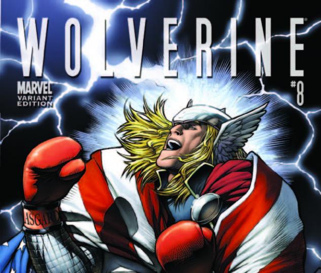 Wolverine (2010) #8, THOR HOLLYWOOD VARIANT