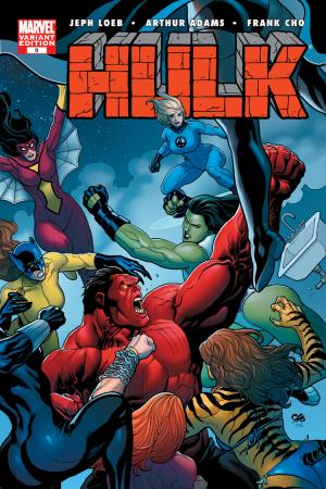 Hulk (2008) #9 (CHO (50/50 COVER))