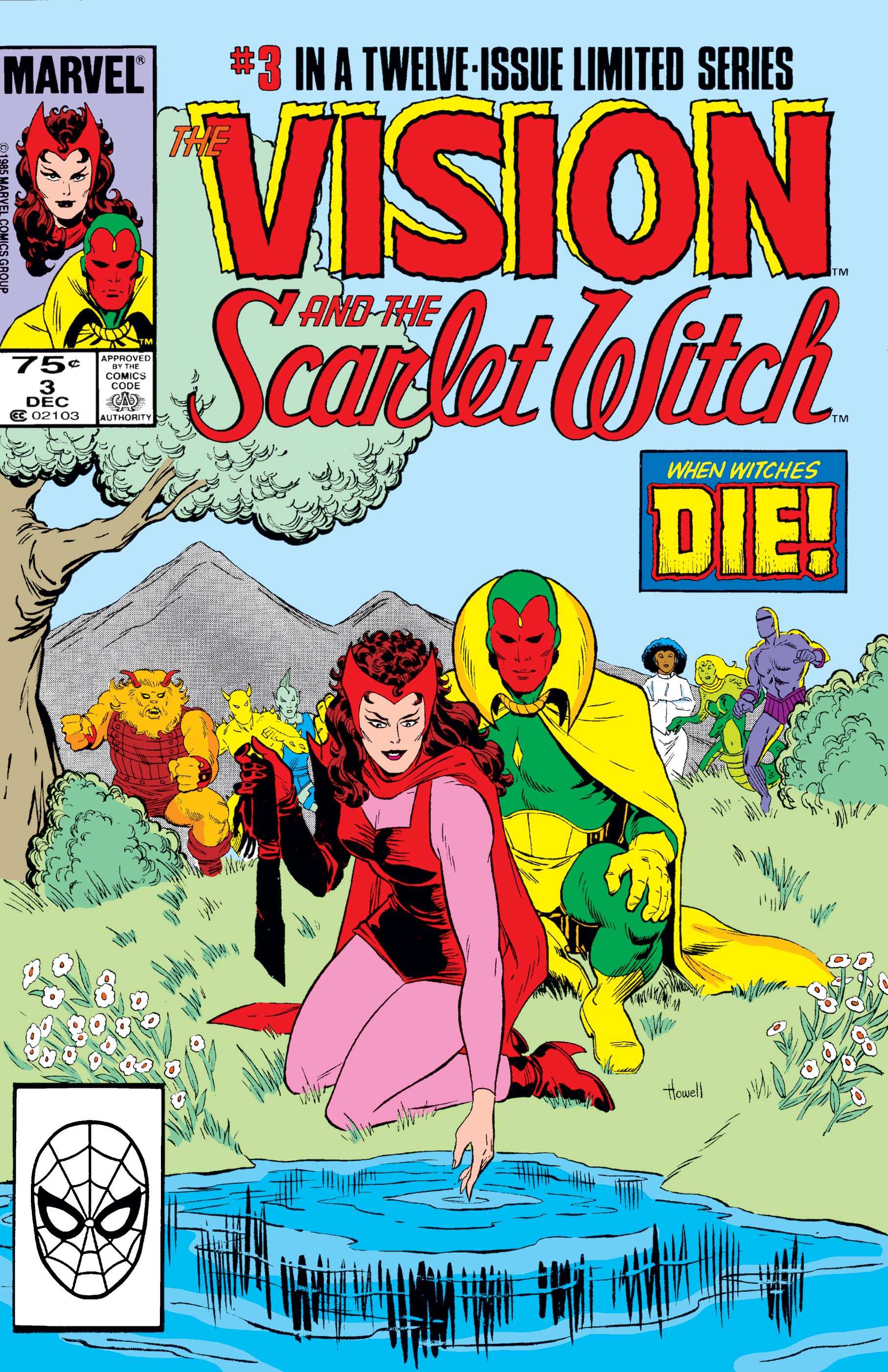 Vision and the Scarlet Witch (1985) #3