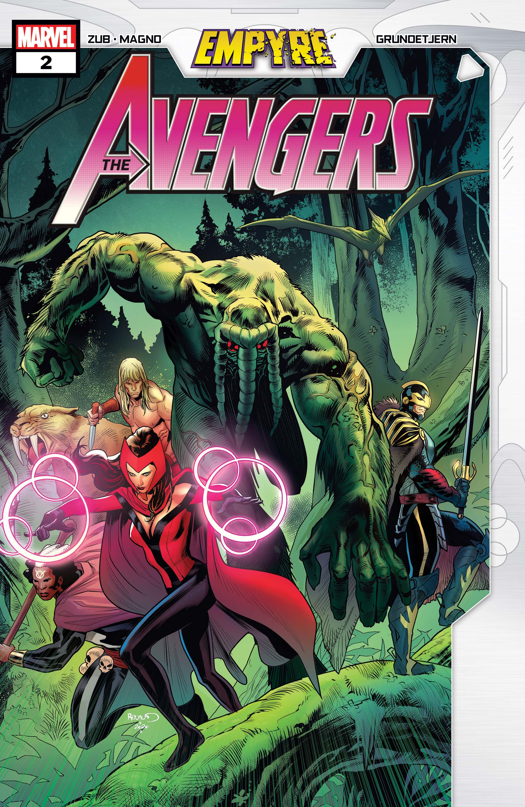Marvel Empyre: Avengers #1 w/Bag & Board 2020-2 Covers 
