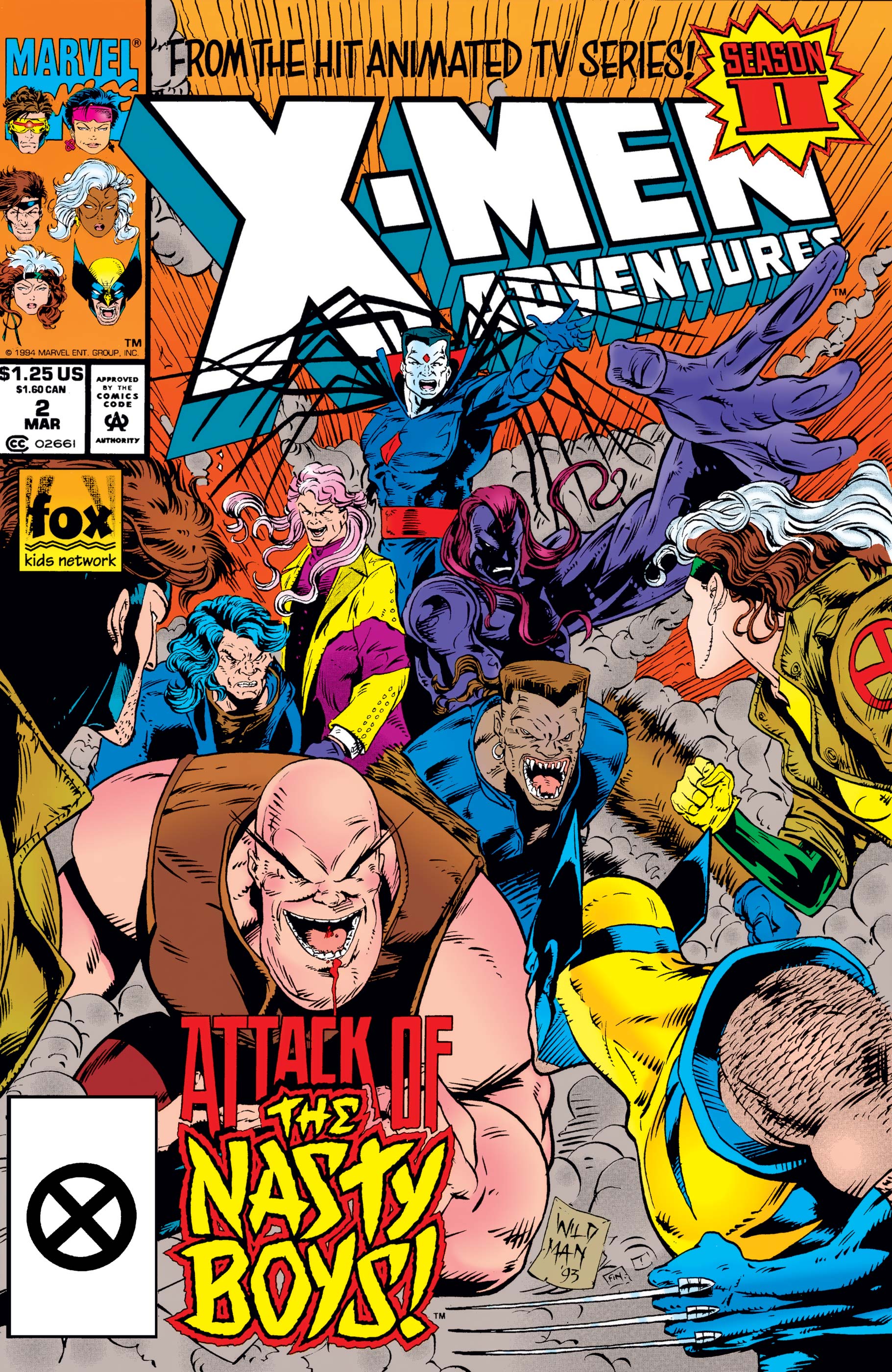 X-Men Adventures (1994) #2