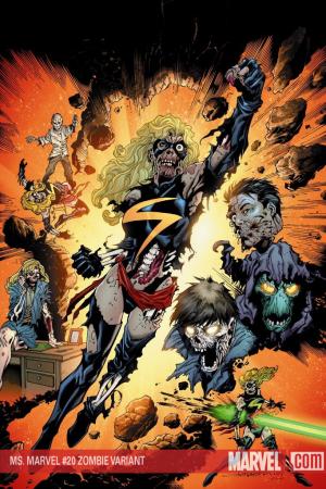 Ms. Marvel (2006) #20 (Zombie Variant)