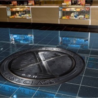 X-Men: First Class in-theaters floor cling