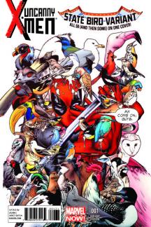 Uncanny X Men 2013 1 Deadpool 53 State Bird Variant