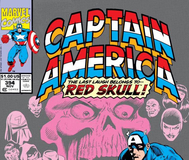 Captain America (1968) #394 Cover