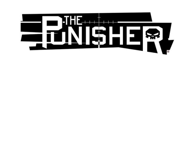 THE PUNISHER 1 BLANK COVER VARIANT (ANMN, WITH DIGITAL CODE, INTERIORS ONLY)