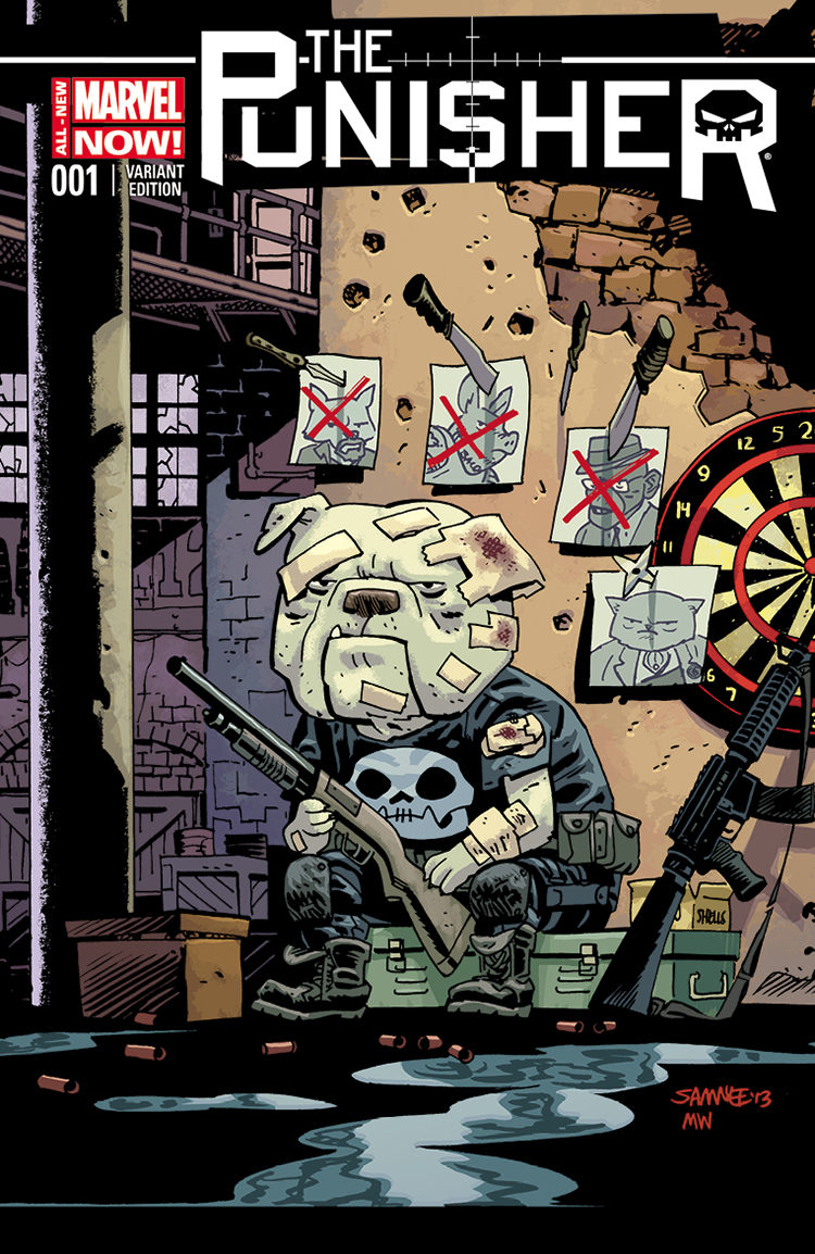 The Punisher (2014) #1 (Samnee Animal Variant)