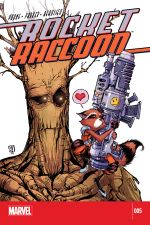 Rocket Raccoon (2014) #5 cover