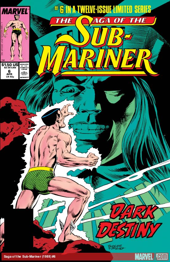 Saga of the Sub-Mariner (1988) #6