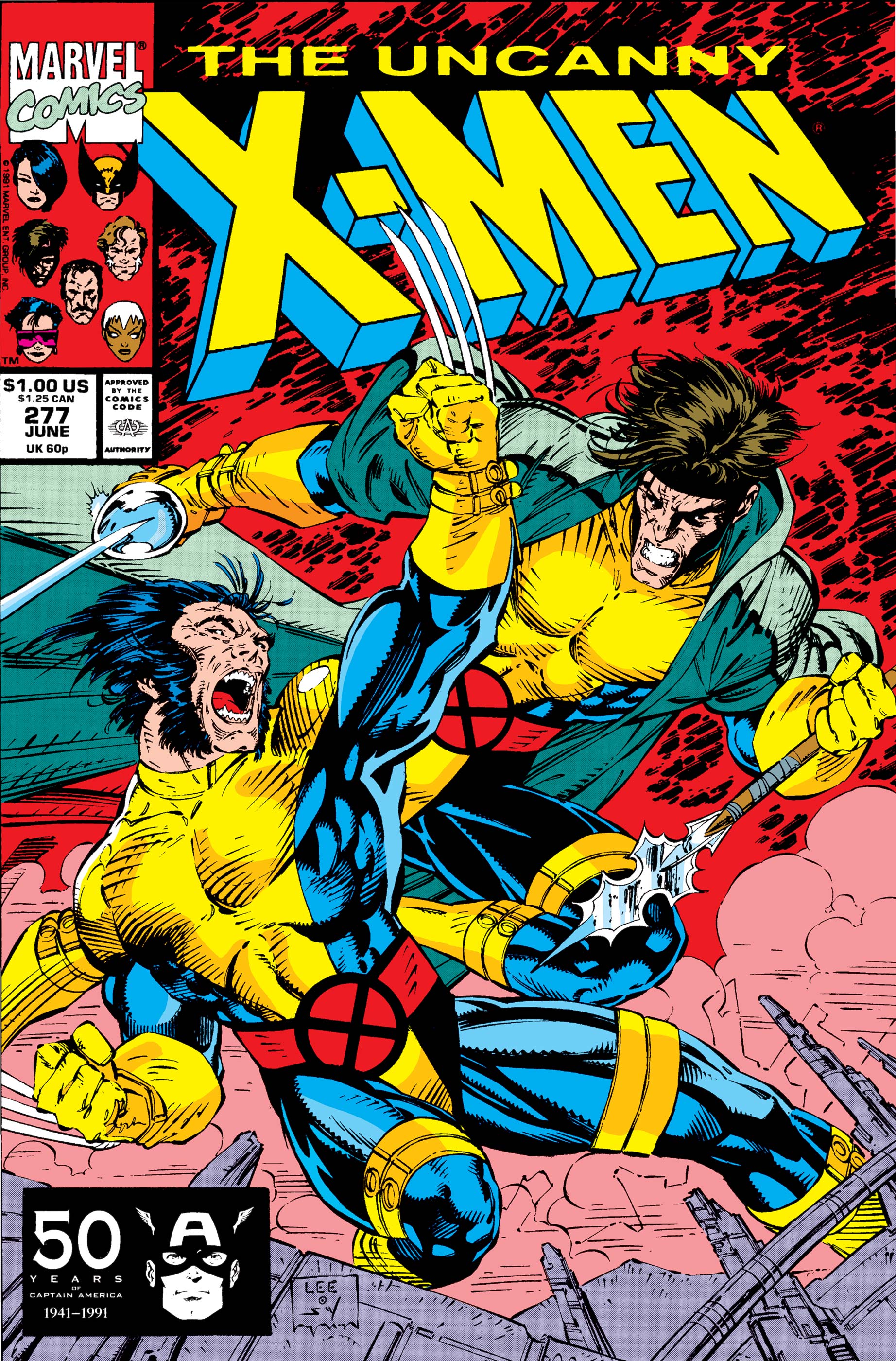 Uncanny XMen (1963) 277 Comics