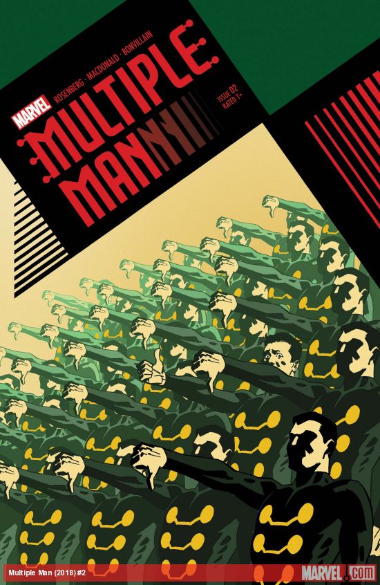 Cover of Multiple Man #2