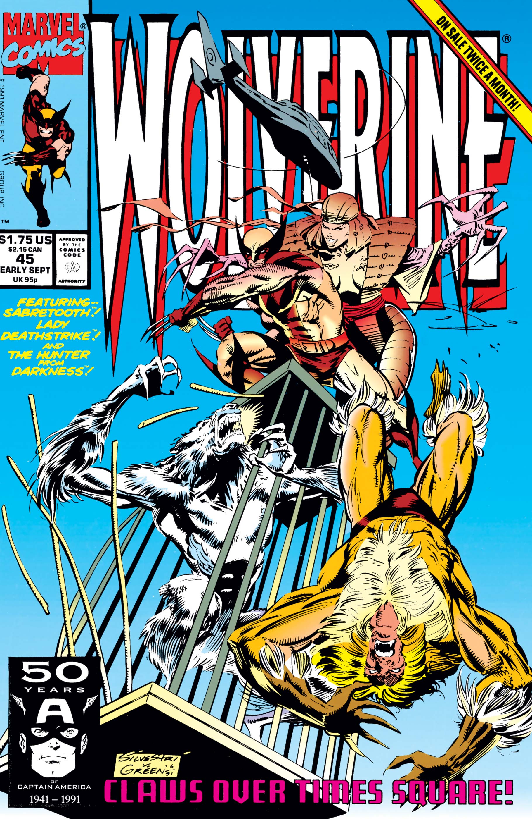 COMIC Wolverine #2 Marvel - 1st Series #188 choose your favorite 