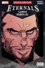 Eternals by Gaiman & Romita Jr. Infinity Comic (2022) #8 cover