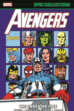Avengers Epic Collection: The Crossing Line (Trade Paperback)