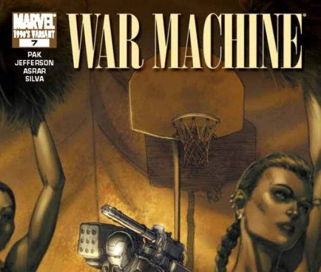 WAR MACHINE #7 (90S DECADE VARIANT)