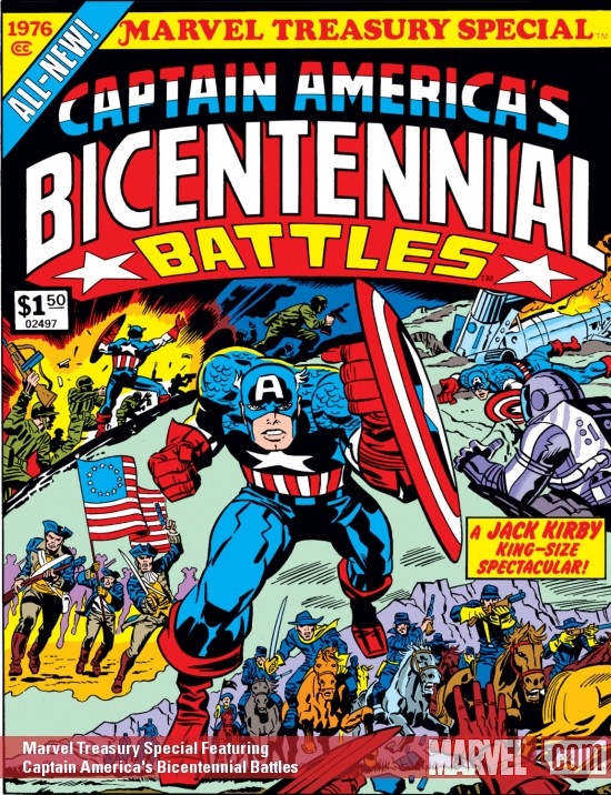 Marvel Treasury Special: Captain America's Bicentennial Battles (1976) #1