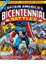 Marvel Treasury Special: Captain America's Bicentennial Battles (1976) #1 cover