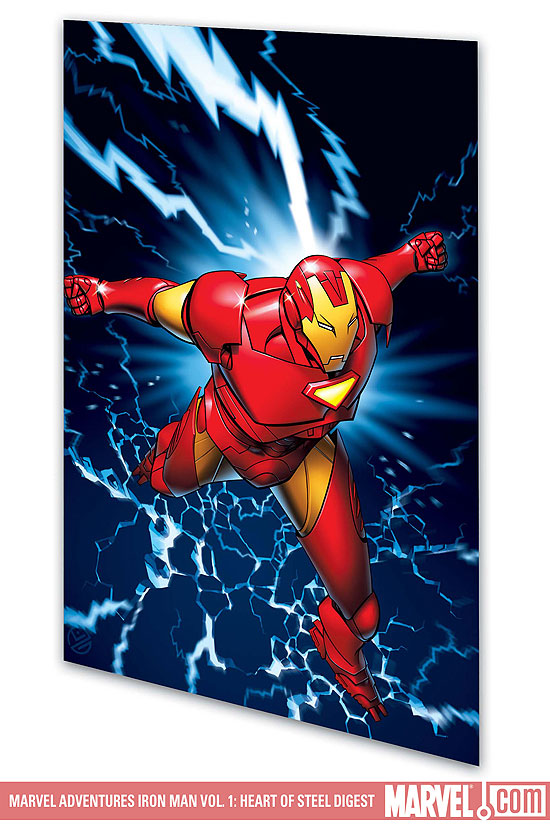 MARVEL ADVENTURES IRON MAN VOL. 1: HEART OF STEEL DIGEST (2007)