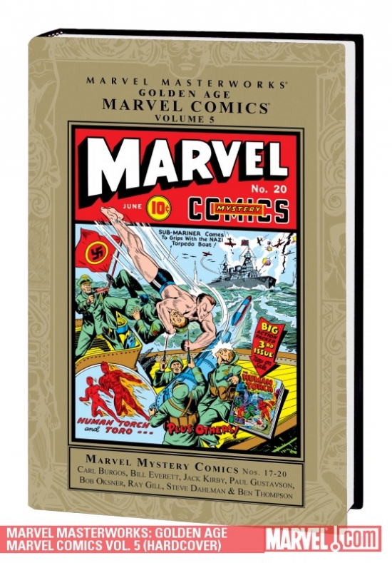 Marvel Masterworks: Golden Age Marvel Comics Vol. 5 (Hardcover)