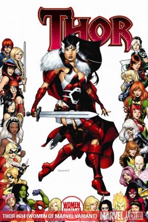 Thor (2007) #614 (WOMEN OF MARVEL VARIANT)