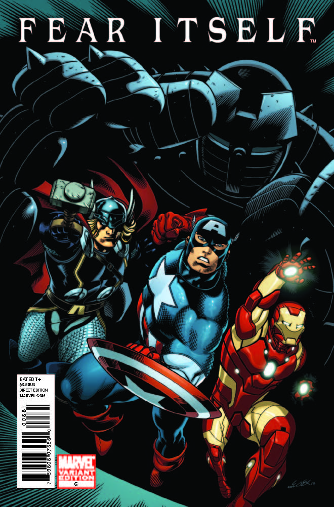 Fear Itself (2010) #6 (Avengers Three Variant)