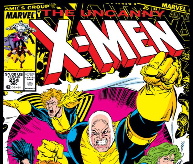 Uncanny X-Men (1963) #254 Cover