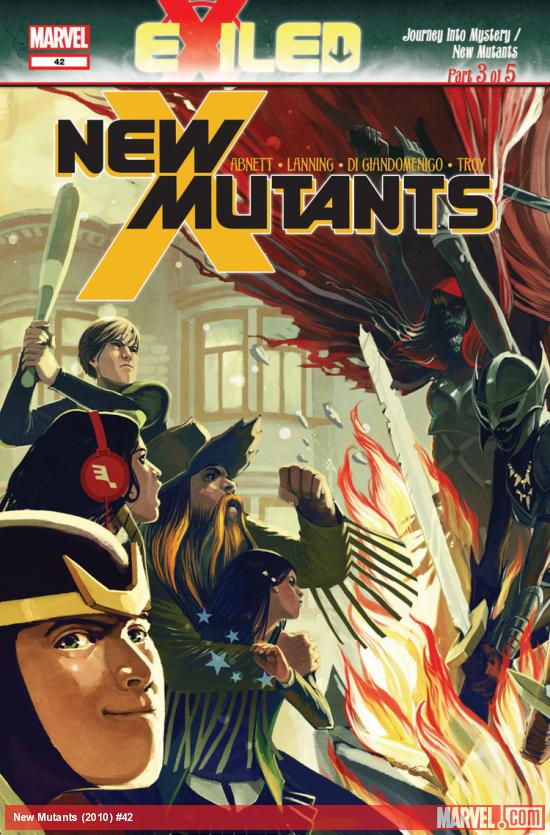 Cover of New Mutants #42