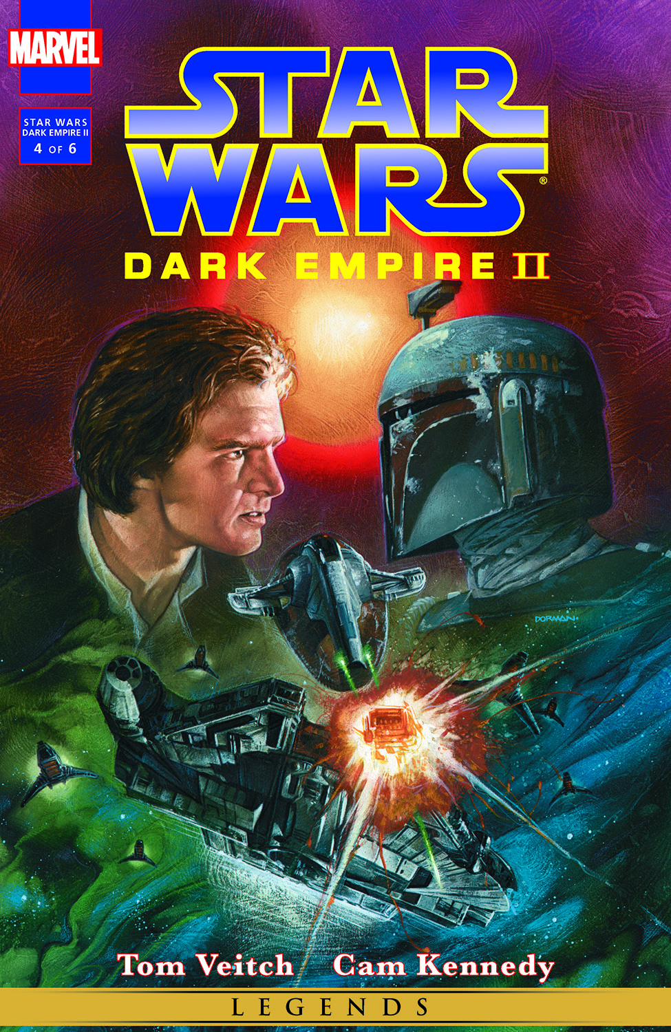 Star Wars DARK EMPIRE II # 4 Rare SOLD OUT Unread 1994