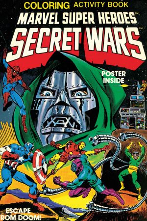 Marvel Super Heroes Secret Wars Activity Book Facsimile Collection (Trade Paperback)