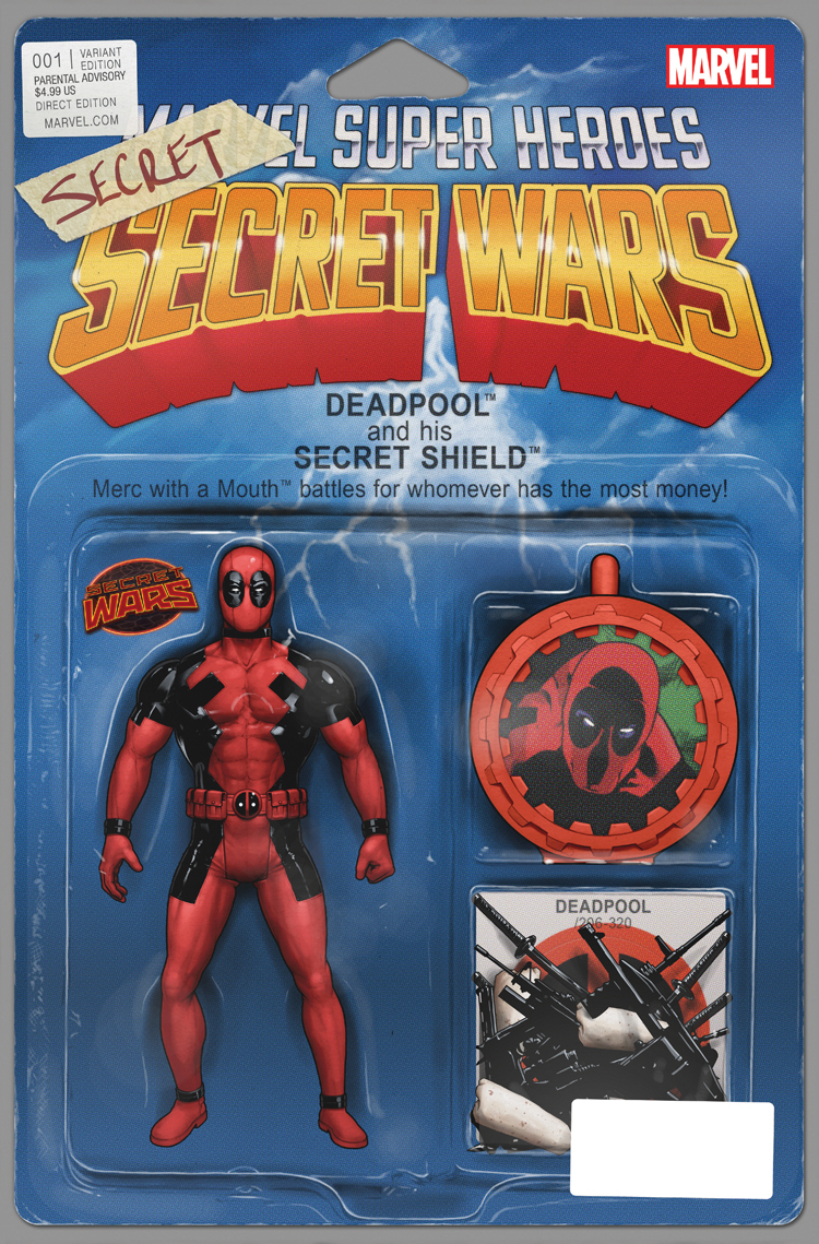 Deadpool's Secret Secret Wars (2015) #1 (Christopher Action Figure Variant)