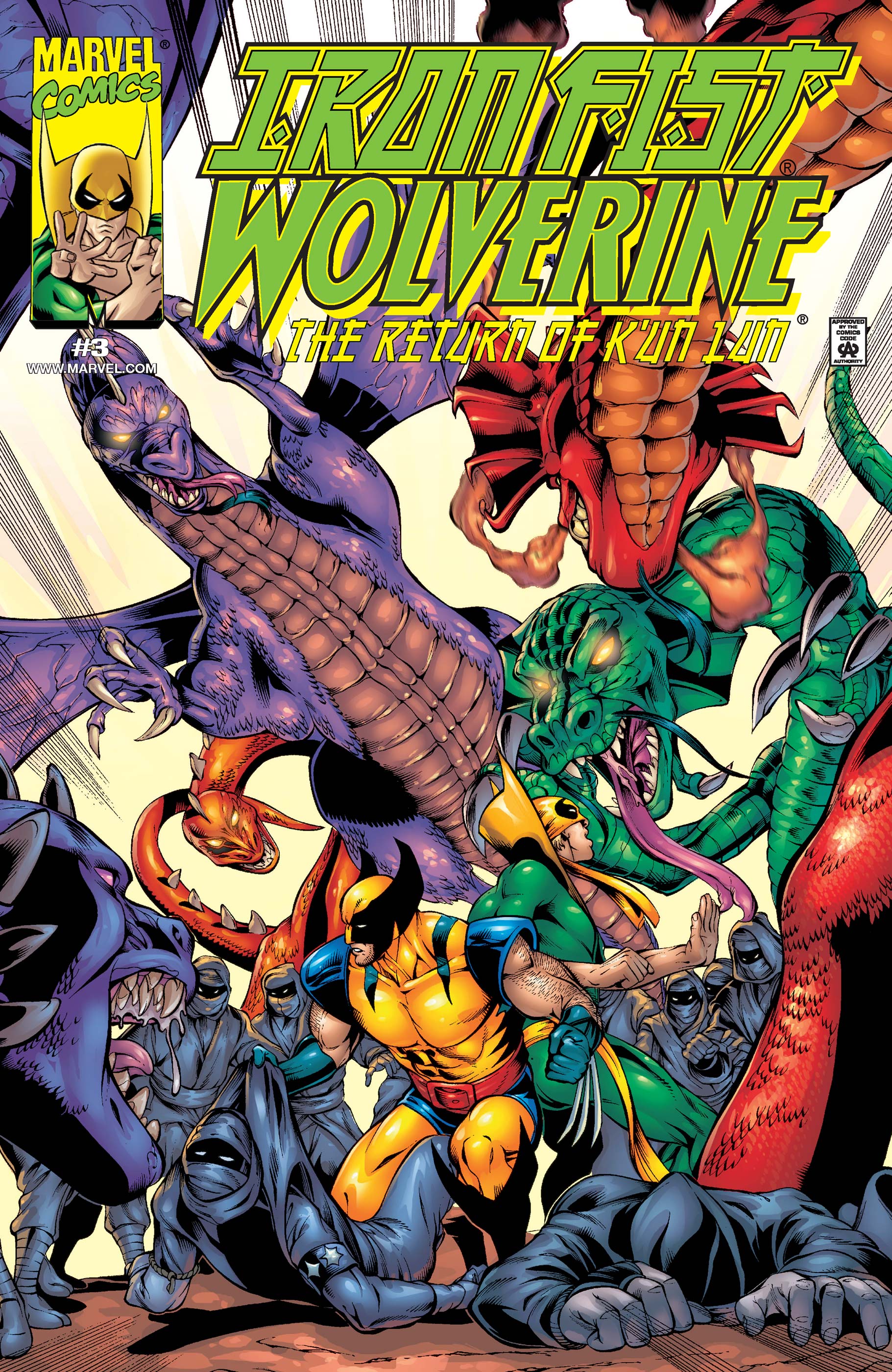 Iron Fist/Wolverine (2000) #3